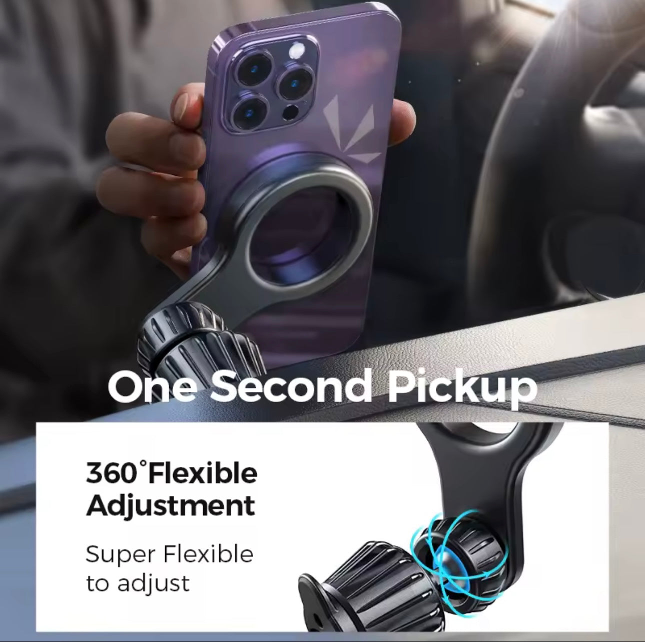 SnapDrive™ Magnetic Vent Mount Universal Phone Holder